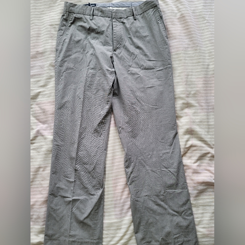 Michael Brandon Straight Fit 32x30 Light Gray Pants Chinos  Lightweight
